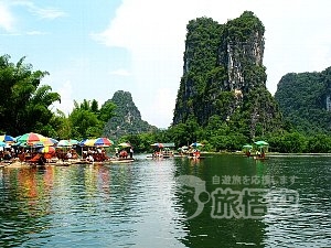 桂林 漓江 下り ＆ 陽朔 ＆ 高田郷 1日 ツアー